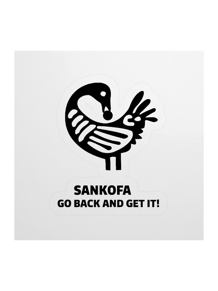 Sankofa Bird Kiss Cut Sticker product image (3)