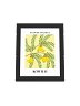 New Zealand Flower Market - Kowhai Flower - Framed Wall Art