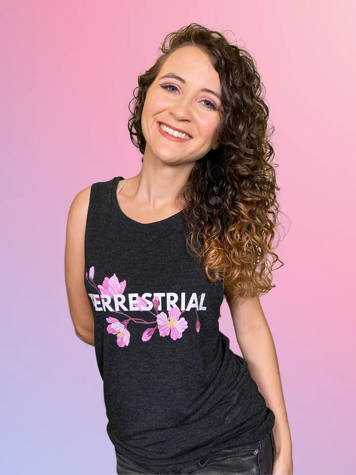 Terrestrial Blossom Ladies’ Muscle Tank product image (2)