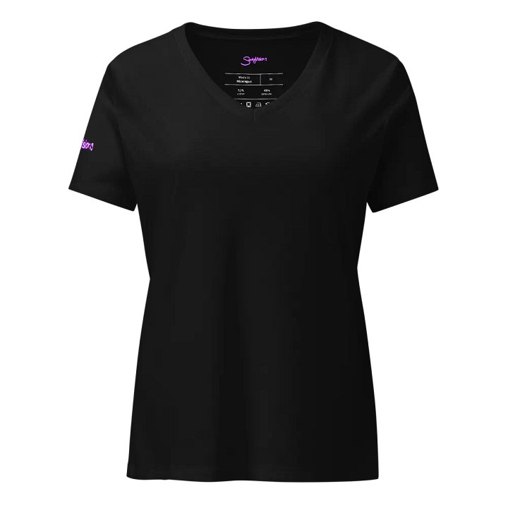 SandyVisions Skeleton Hand Women's V-Neck Tee product image (2)