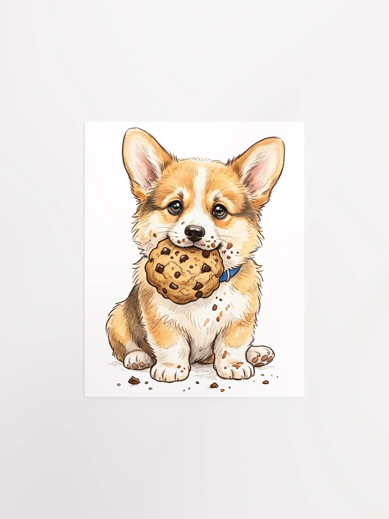 Cookie Thief Corgi Poster product image (25)