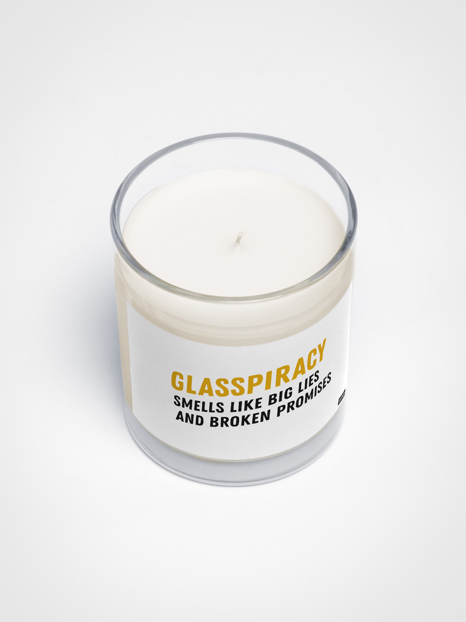 Glasspiracy Candle - Smells Like Big Lies product image (3)