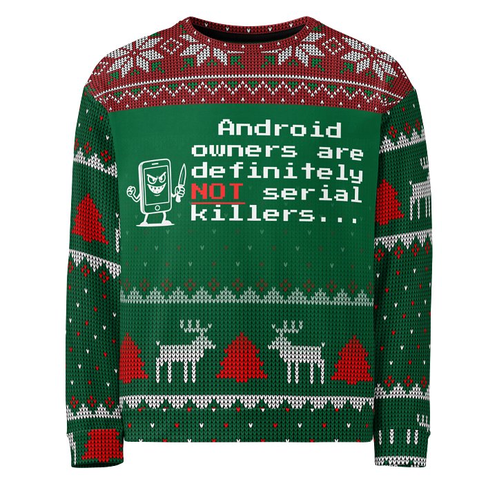 OG Xmas Sweater - Not Serial Killers product image (1)