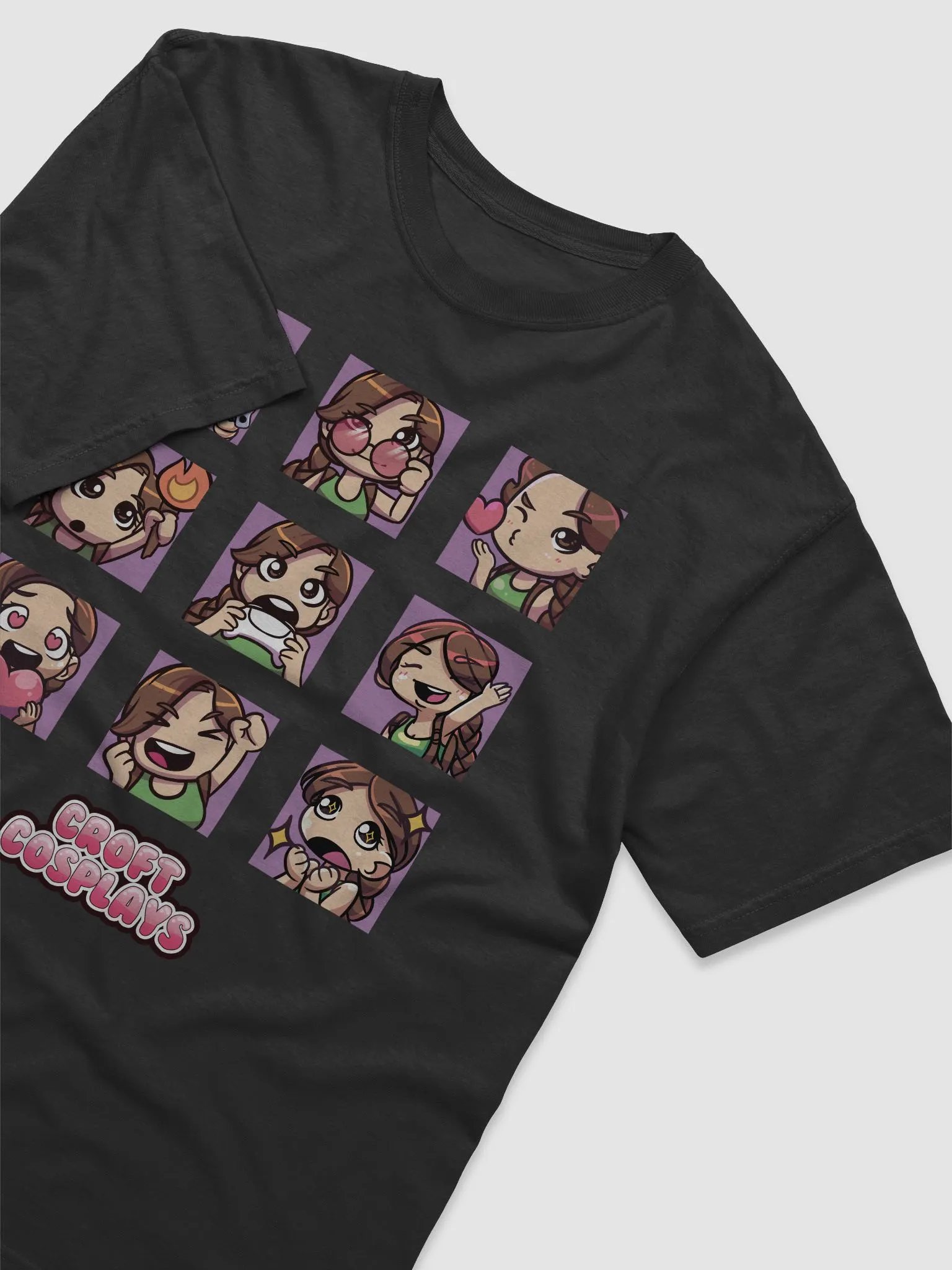 CroftCosplays Emote TShirt - Style 1 product image (3)