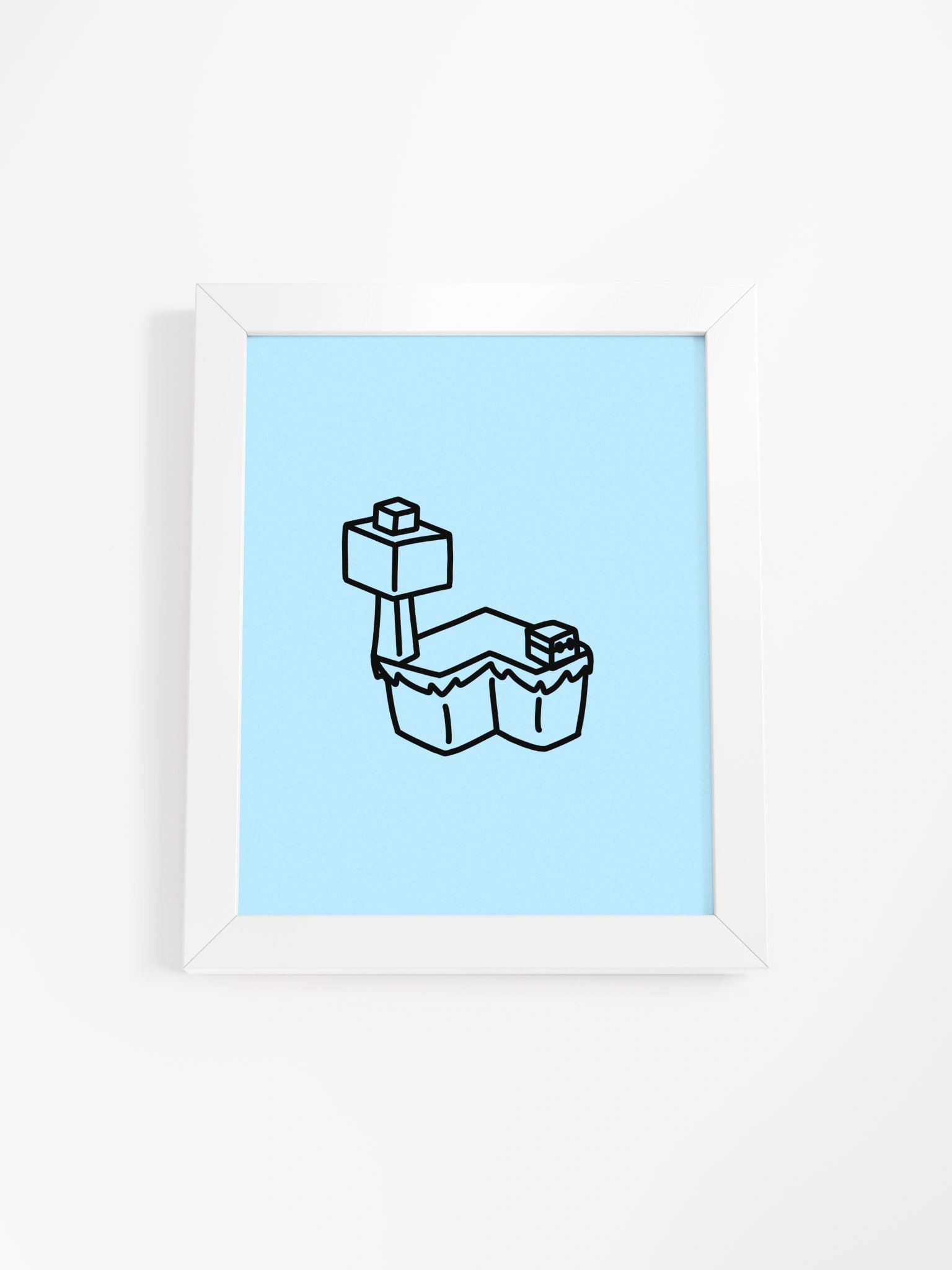 Skyblock Doodle Island Art product image (4)