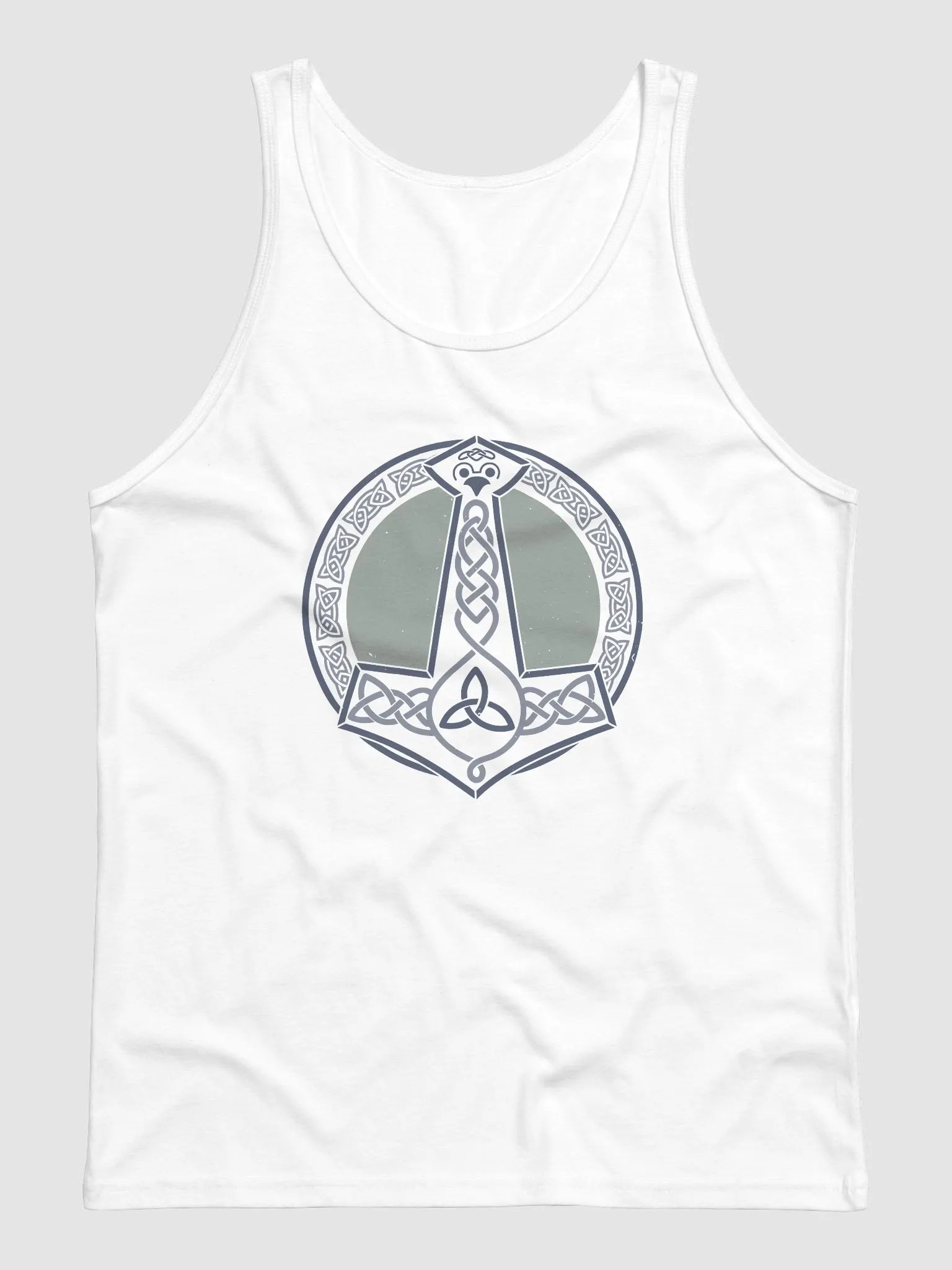 Mjölnir Men's Tank Top White product image (1)