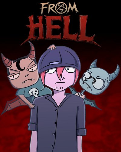This is my new original animated series I'm working on called 