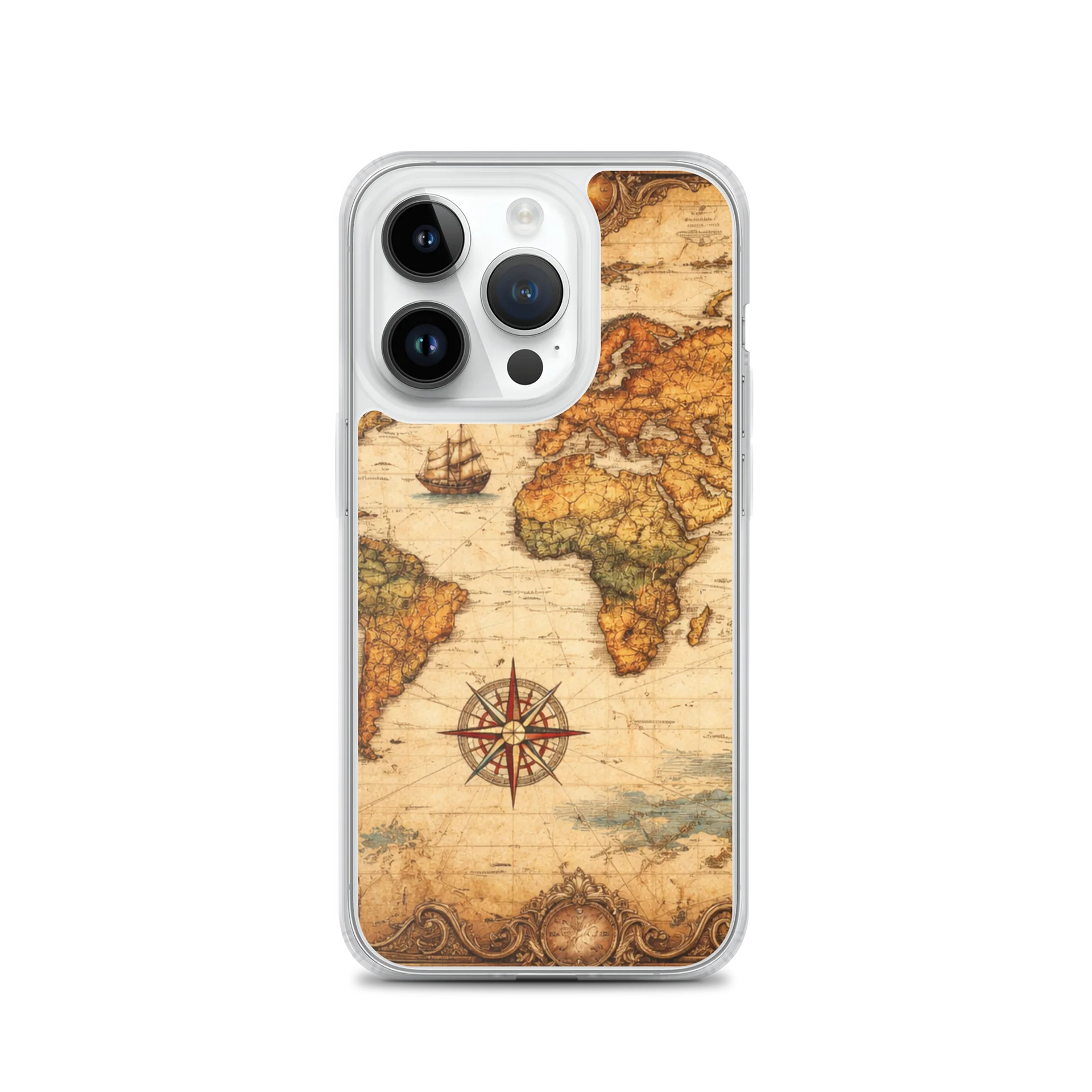 Vintage World Map Phone Case product image (3)