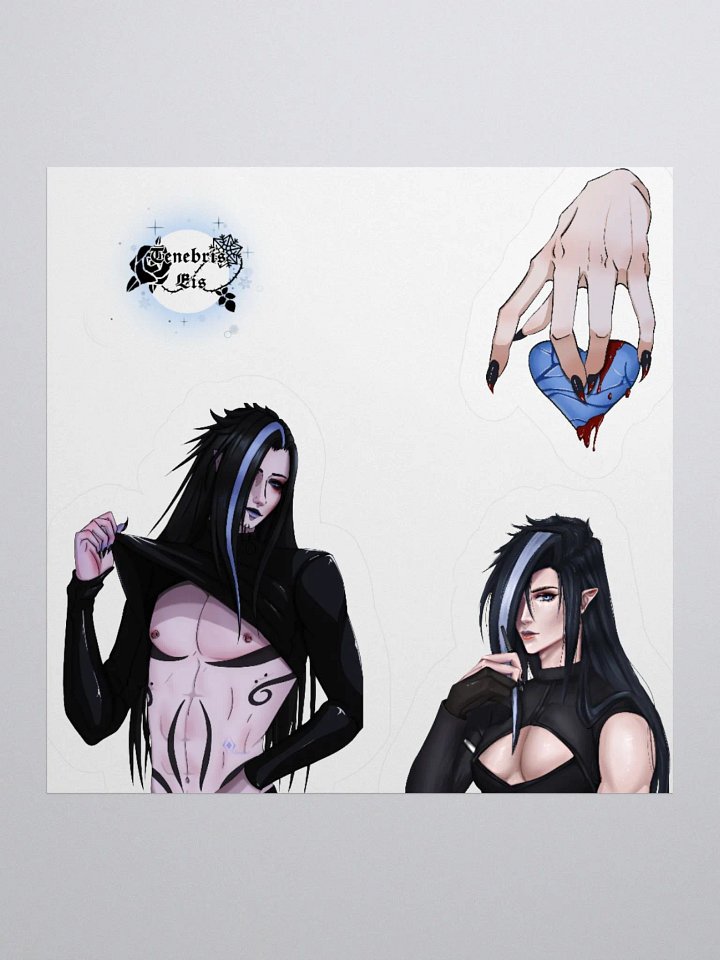 Mixed Kiss cut sticker pack product image (2)