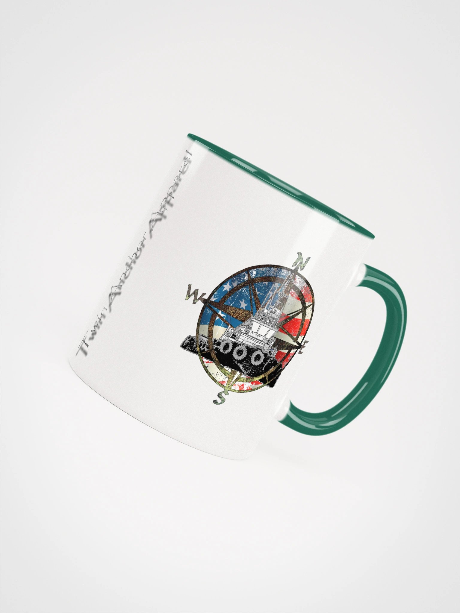 Compass Rose Marshall Foss & Flage Mug 11oz & 15oz product image (4)