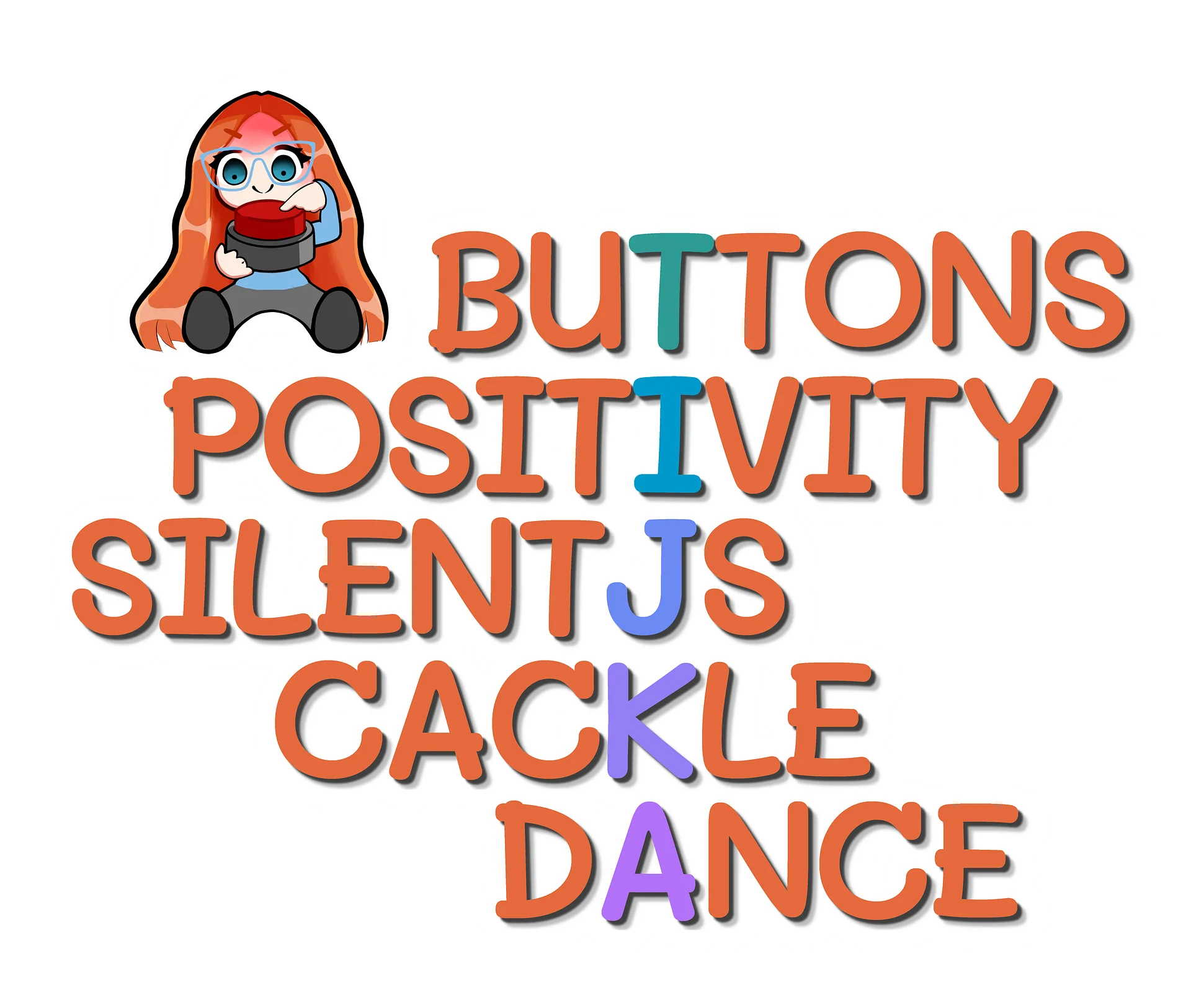 Button Words! Sticker product image (1)