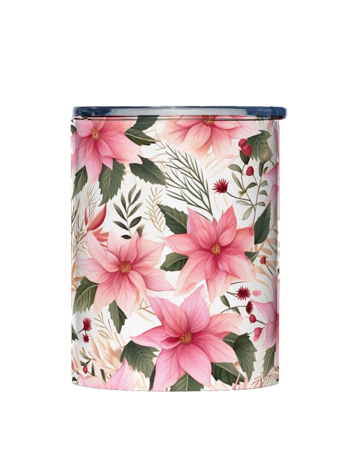 Pink Poinsettia 10oz Tumbler product image (1)