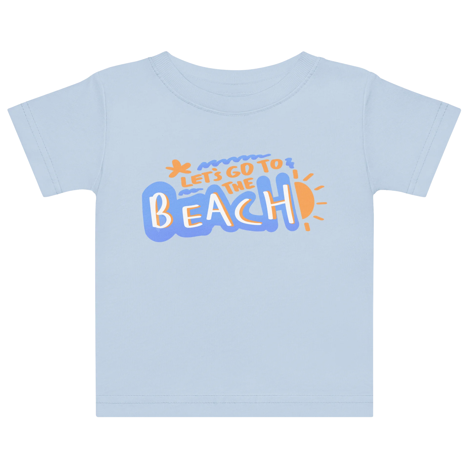 Beach Vibes Baby Jersey Tee product image (1)