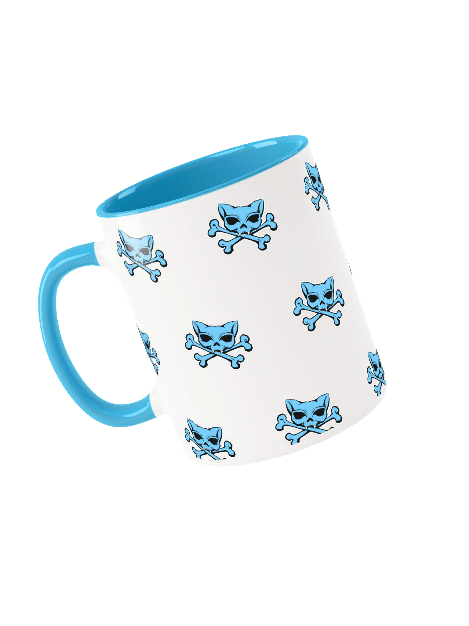 Blue Kat Skull Mug product image (23)
