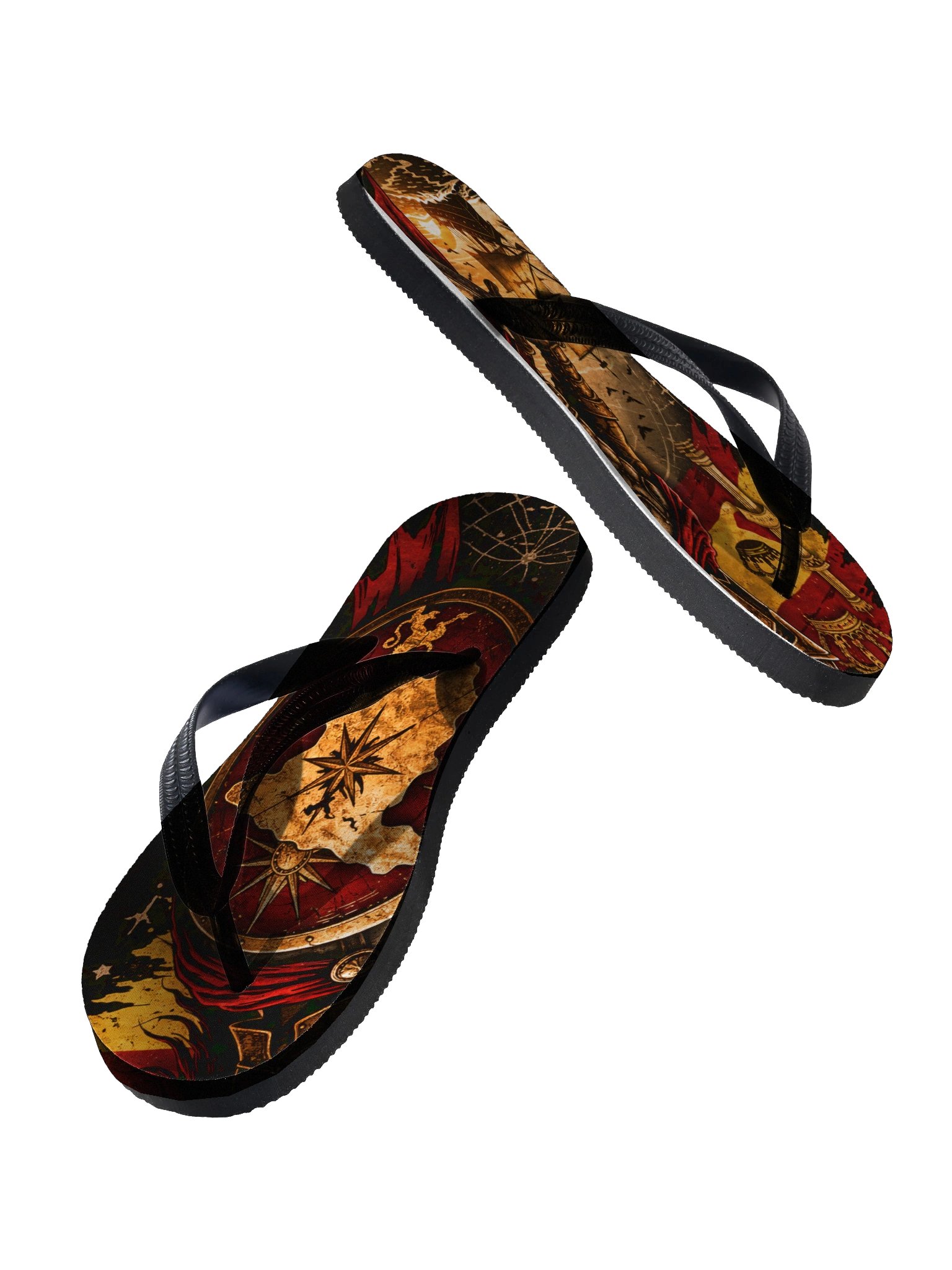 Historical Navigator Flip Flops product image (2)