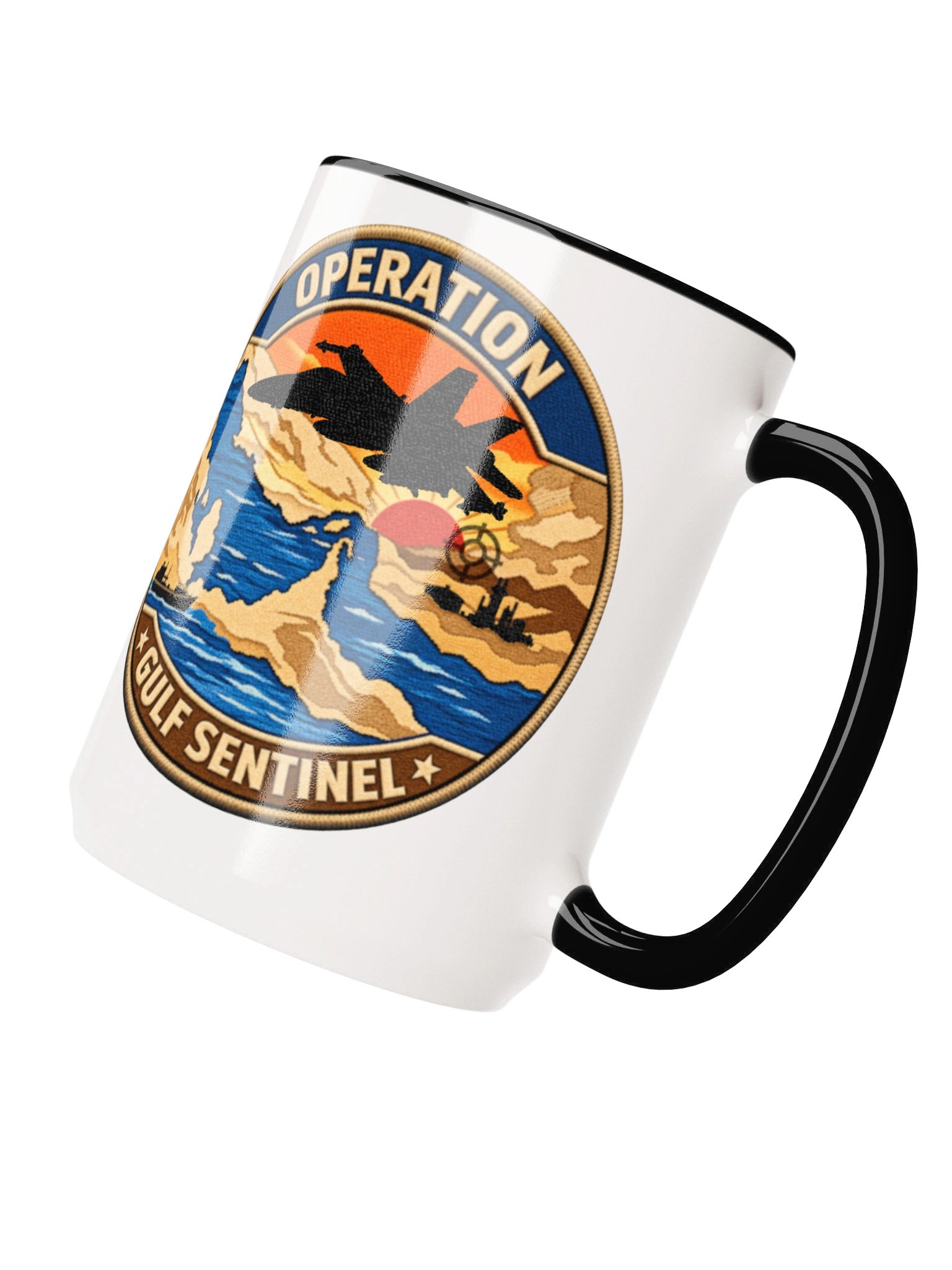 Operation Gulf Sentinel — Ceramic Mug product image (3)