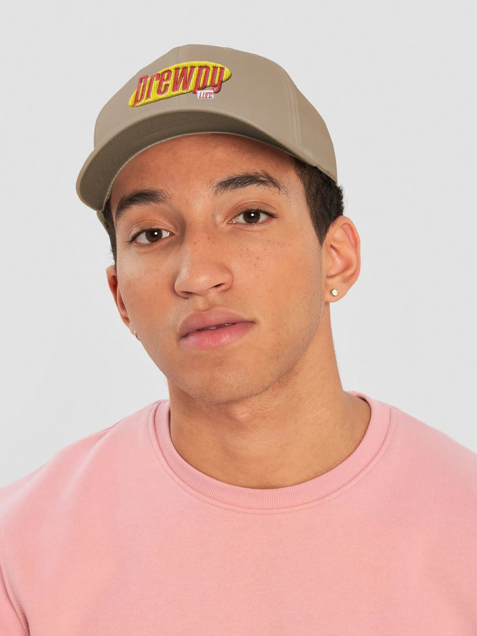 Drewpy LIVE (Laugh Track) Structured Fitted Cap product image (19)