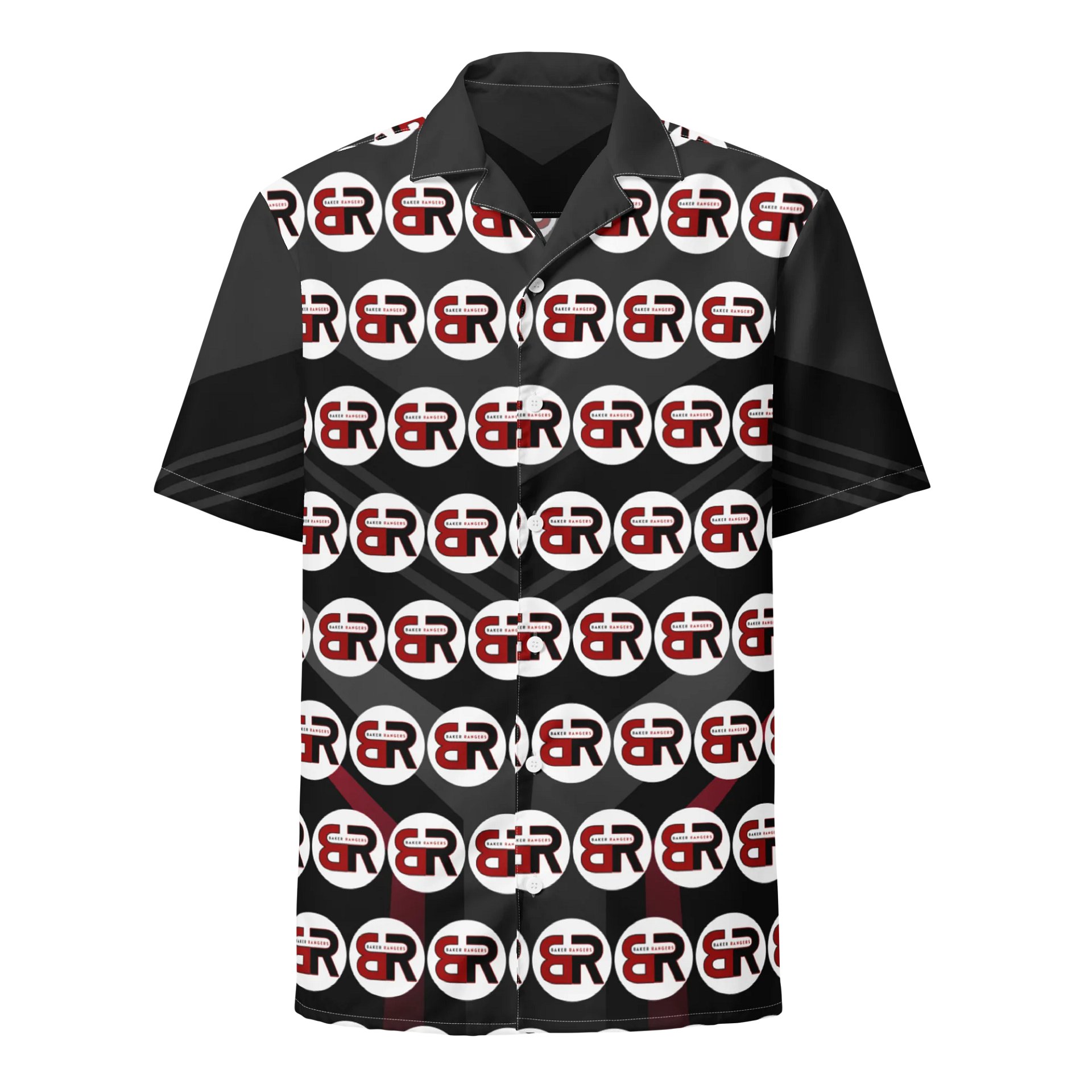 Baker Rangers Logo Hawaiin Shirt product image (1)