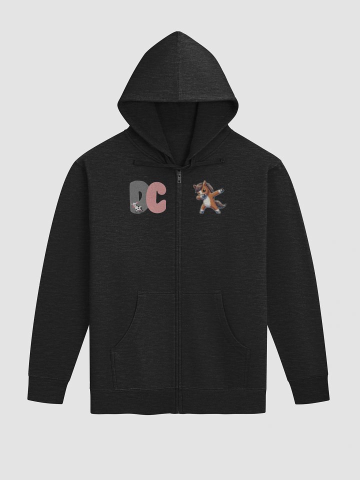 Cute Cartoon Cow Zip-Up Hoodie product image (3)