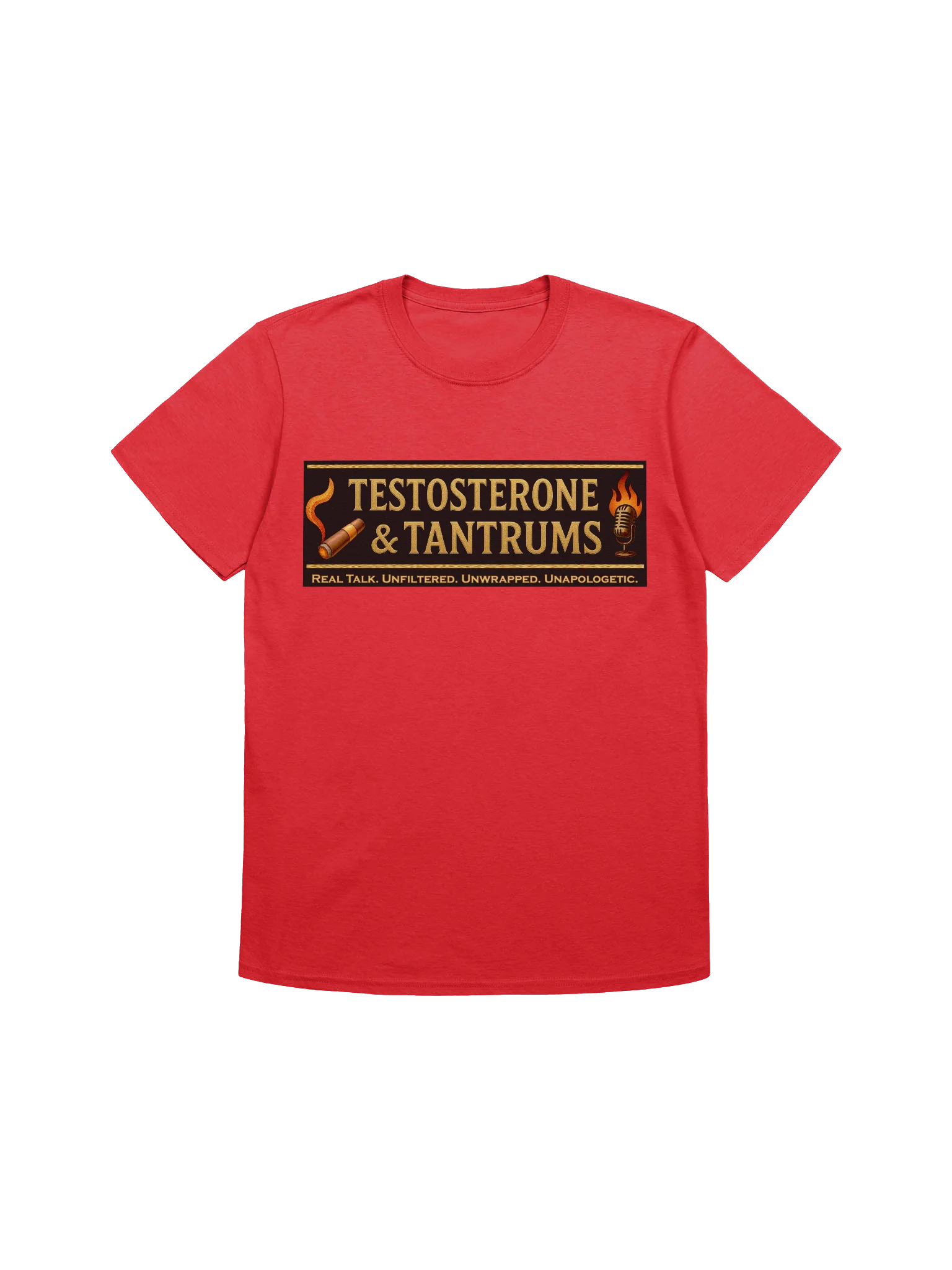 T&T Nameplate Tee - RED product image (1)
