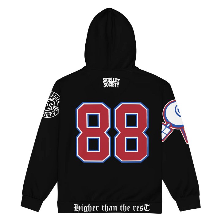 Satellites Varsity Zip Hoodie product image (2)