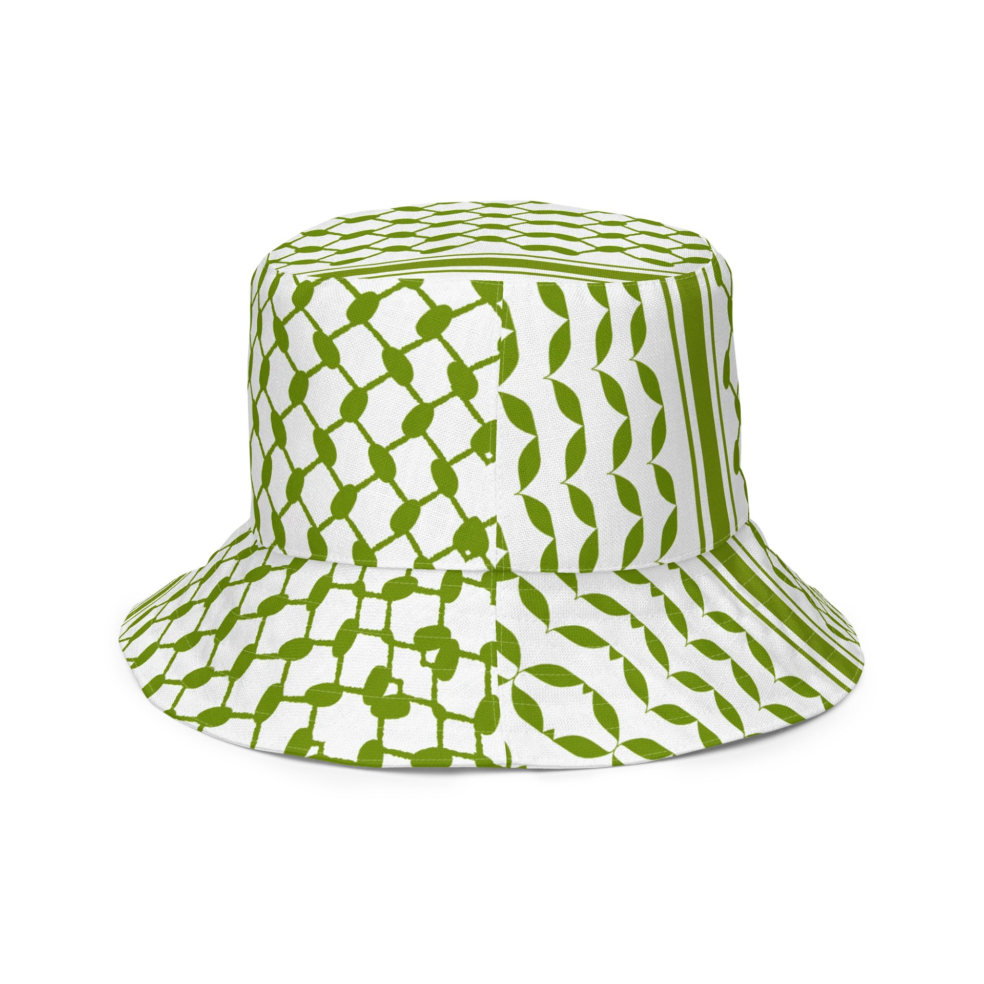 Olive Keffiyeh Unisex Bucket Hat product image (4)