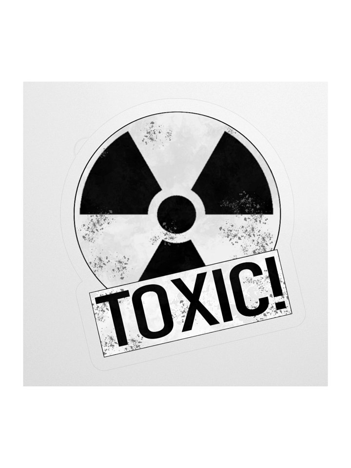 Agony of Hearts Radioactive Sticker product image (1)