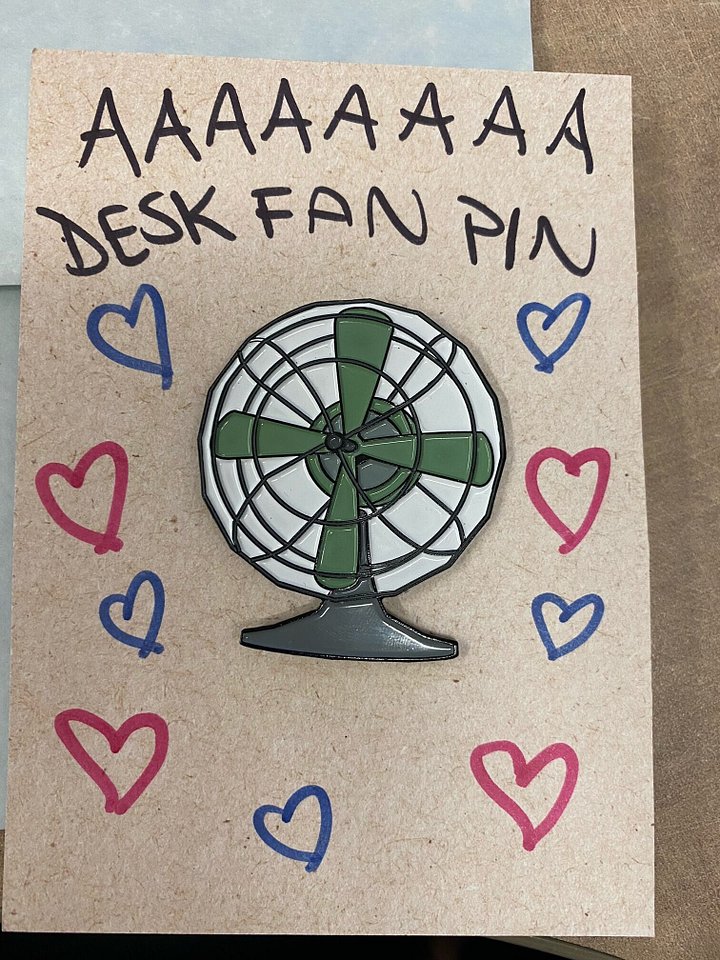 Desk Fan Pin product image (1)