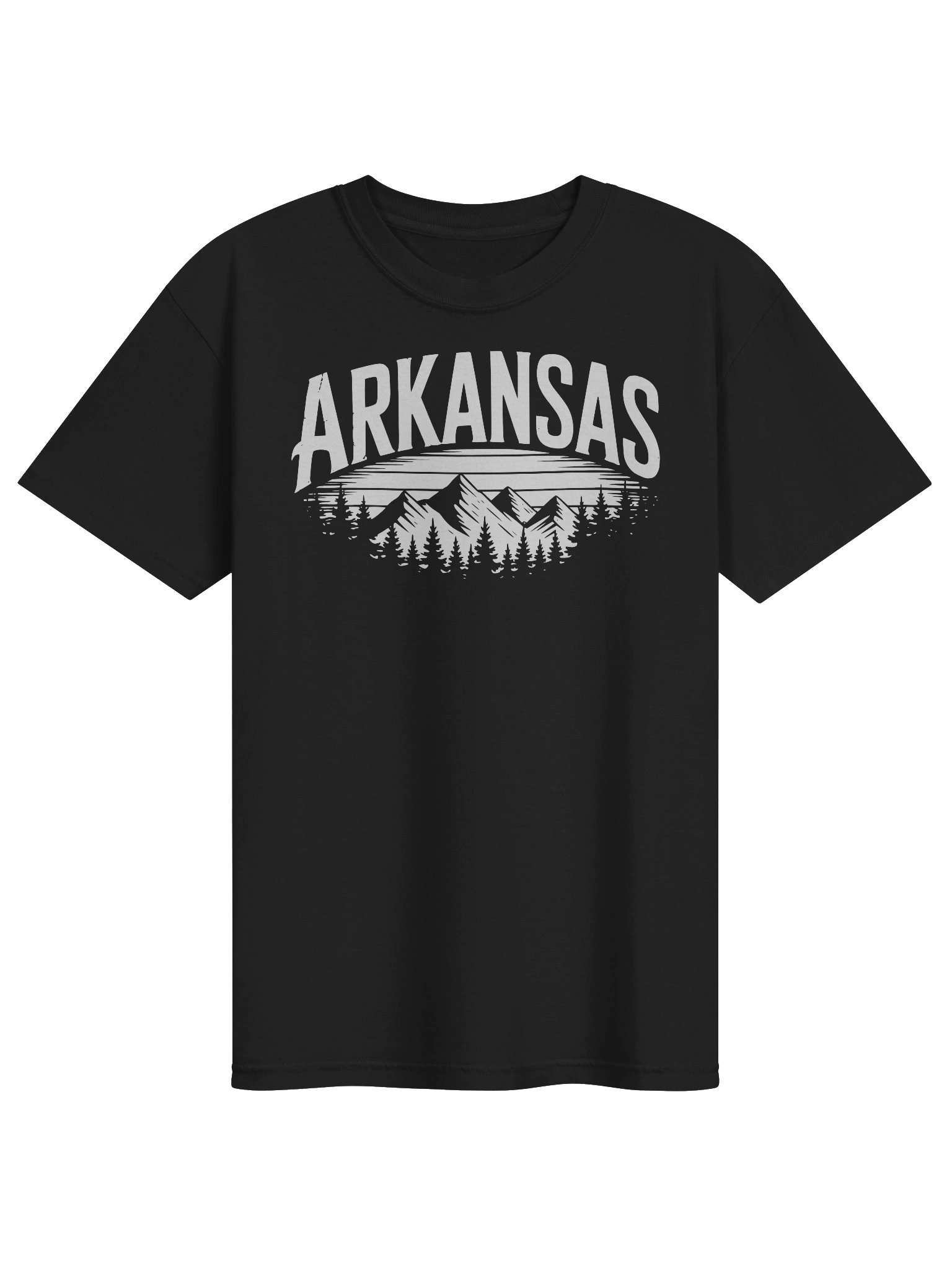 Arkansas Mountain Forest T-Shirt | Vintage Outdoor Travel Tee product image (1)