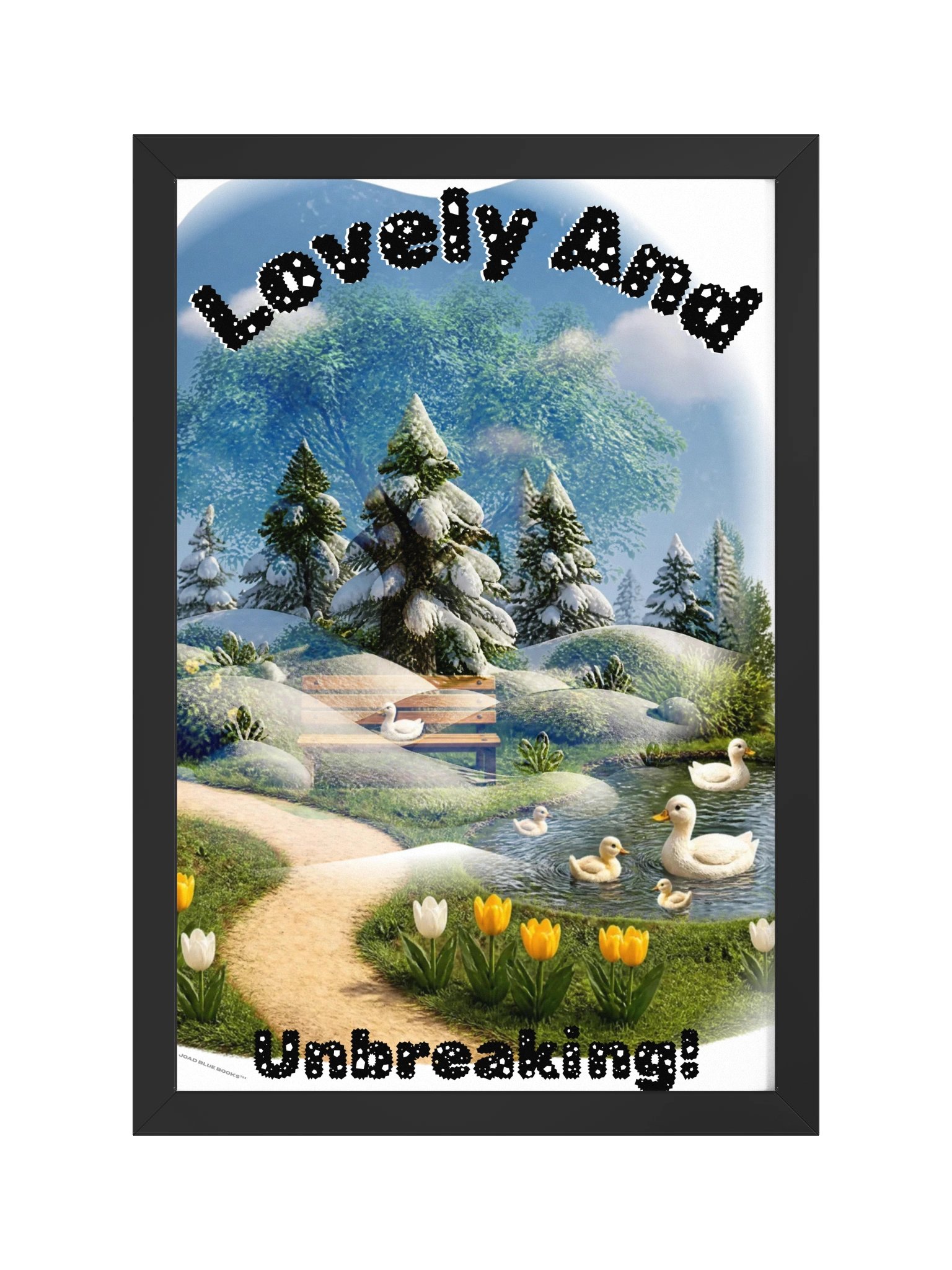 Lovely Aesthetic Wall Frame - Cozy Fall Art product image (1)