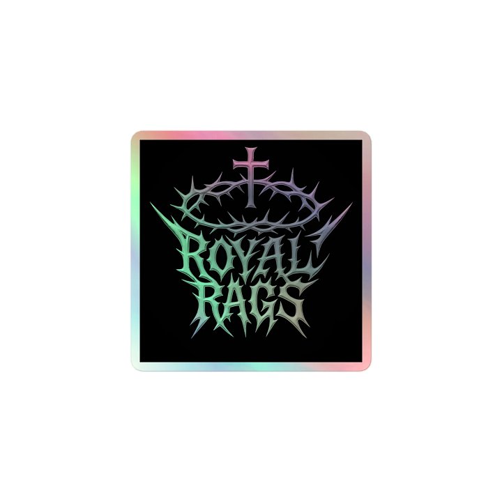 Classic Royal Rags Sticker Holographic product image (1)