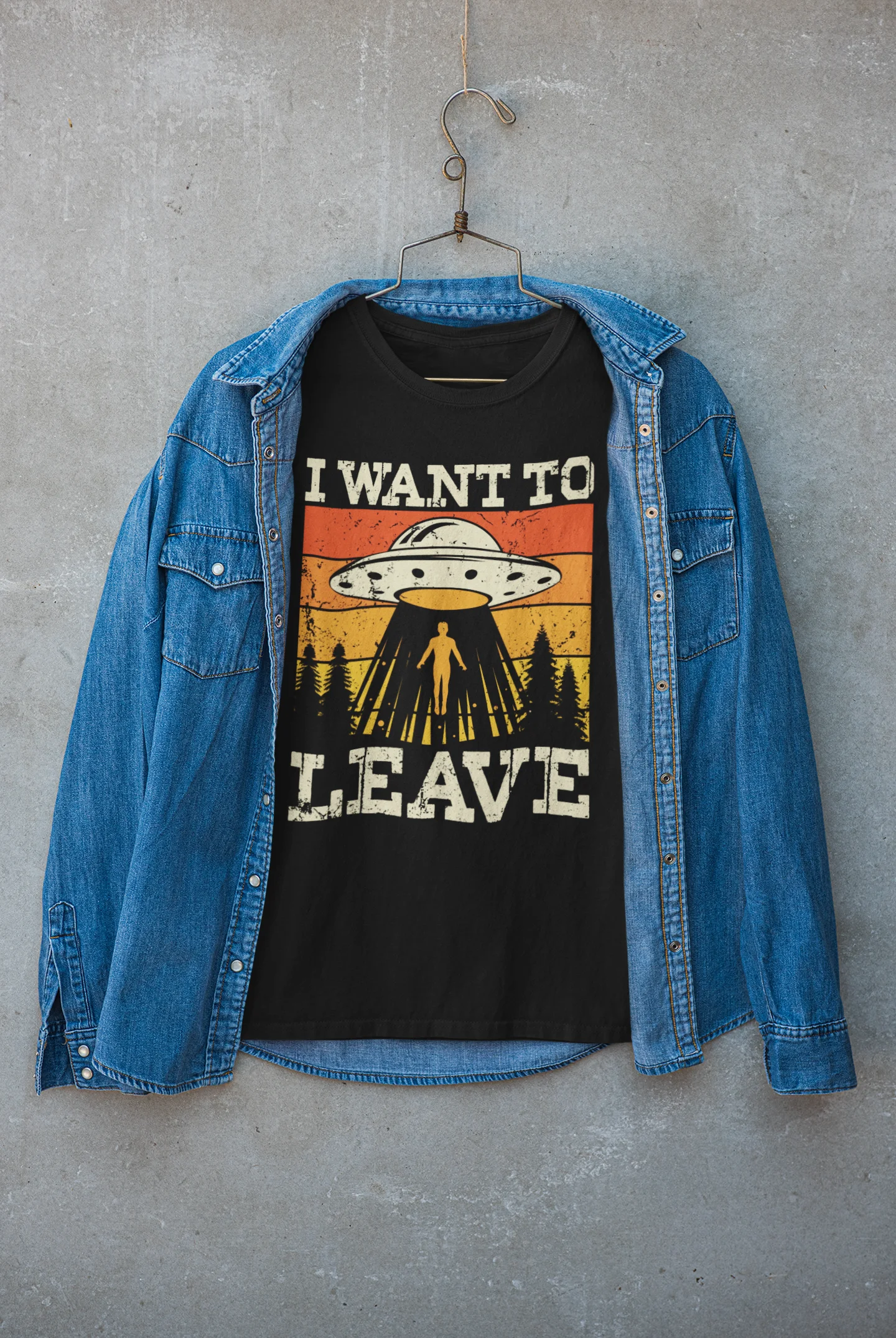 I Want to Leave Tee product image (3)