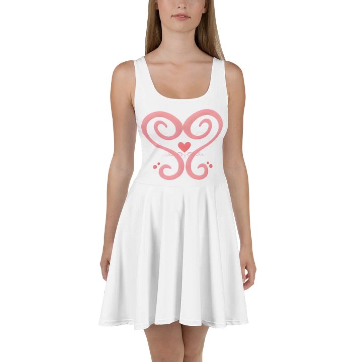 Spiral Heart All-Over Skater Dress product image (1)