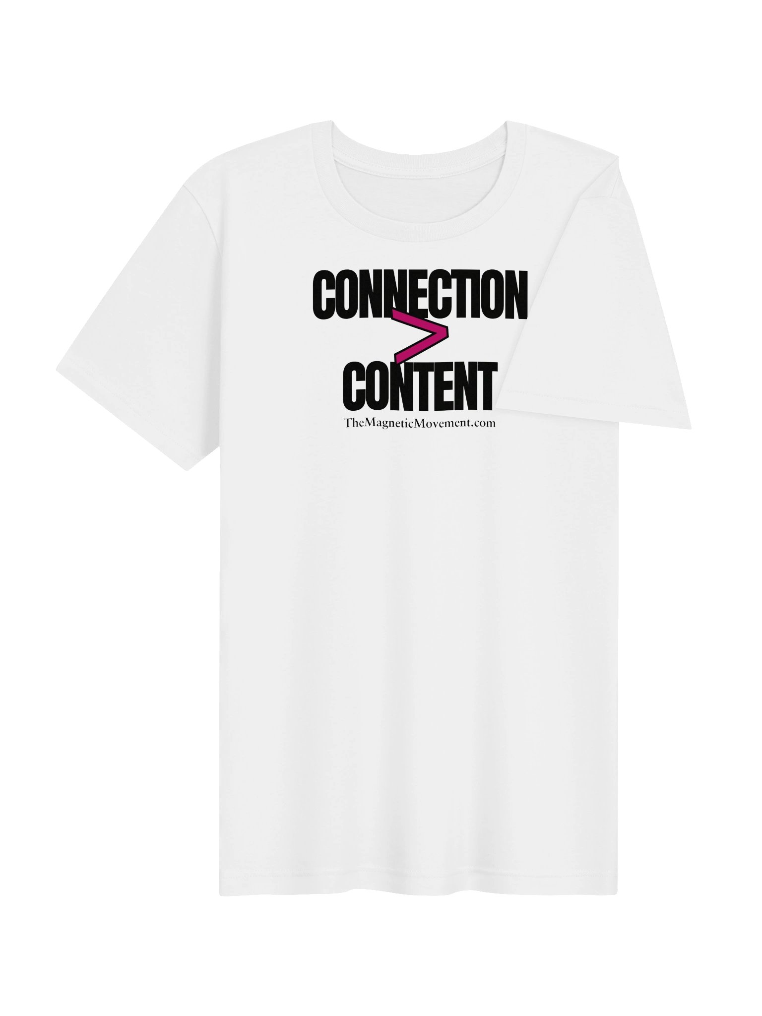 Connection Over Content - White product image (4)