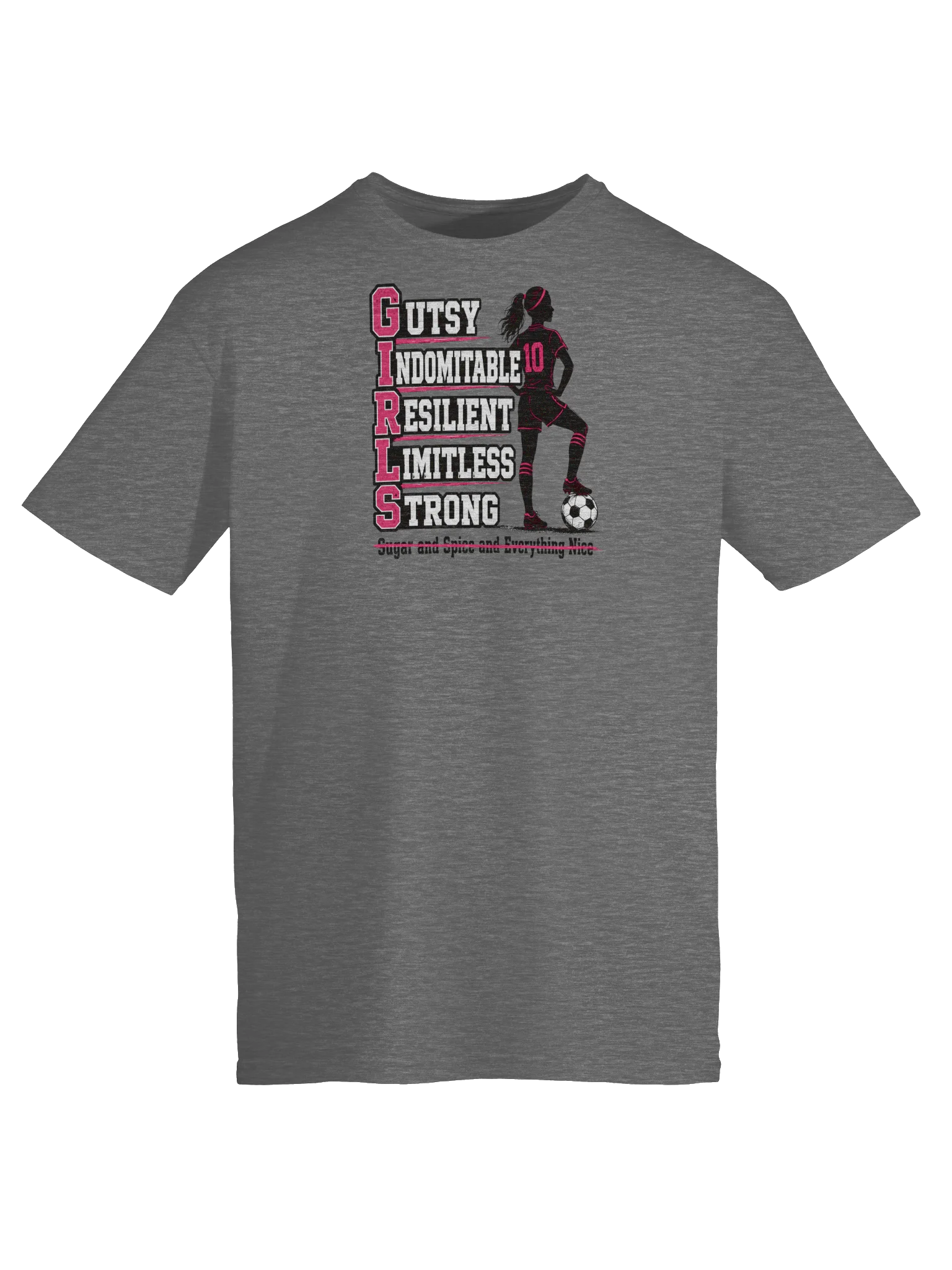 GIRLS Soccer Strength T-Shirt product image (5)