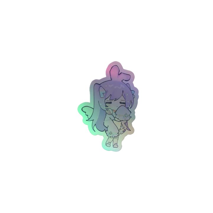 Chia Sleepy Holo Sticker product image (1)