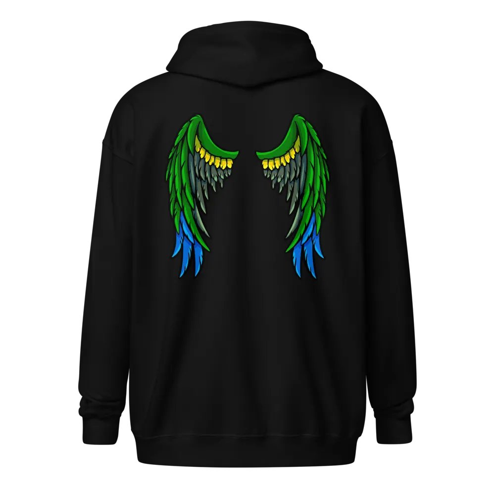 Kiri Wings Zip-Up Hoodie product image (8)