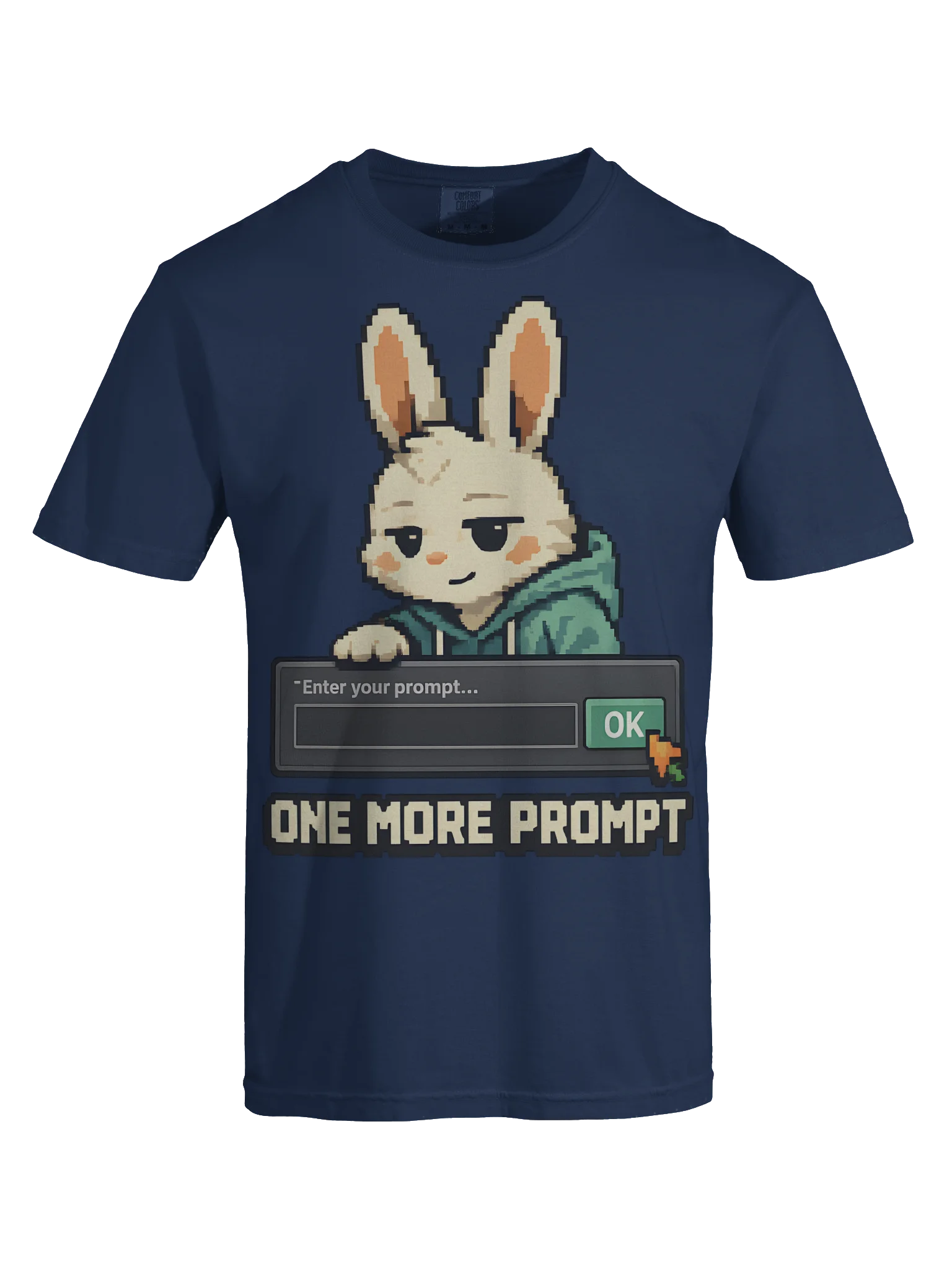 One More Prompt Rabbit T-Shirt product image (7)