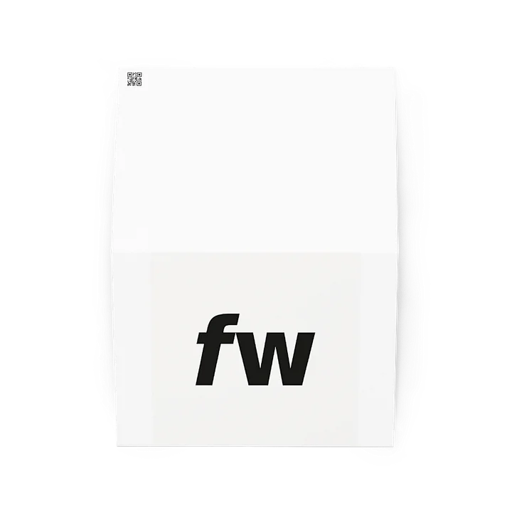 fw Minimalist Greeting Card product image (2)