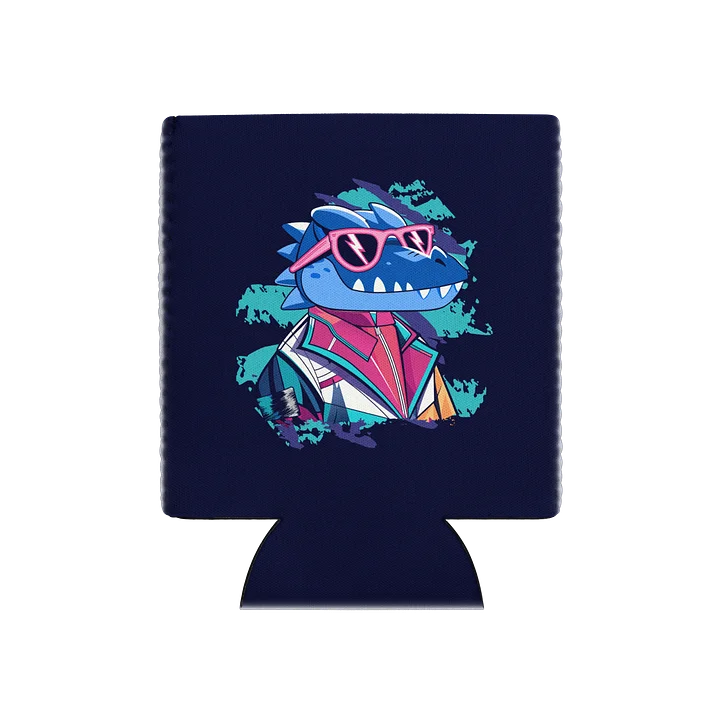 Retro Dino Vibe Drink Coozie product image (1)