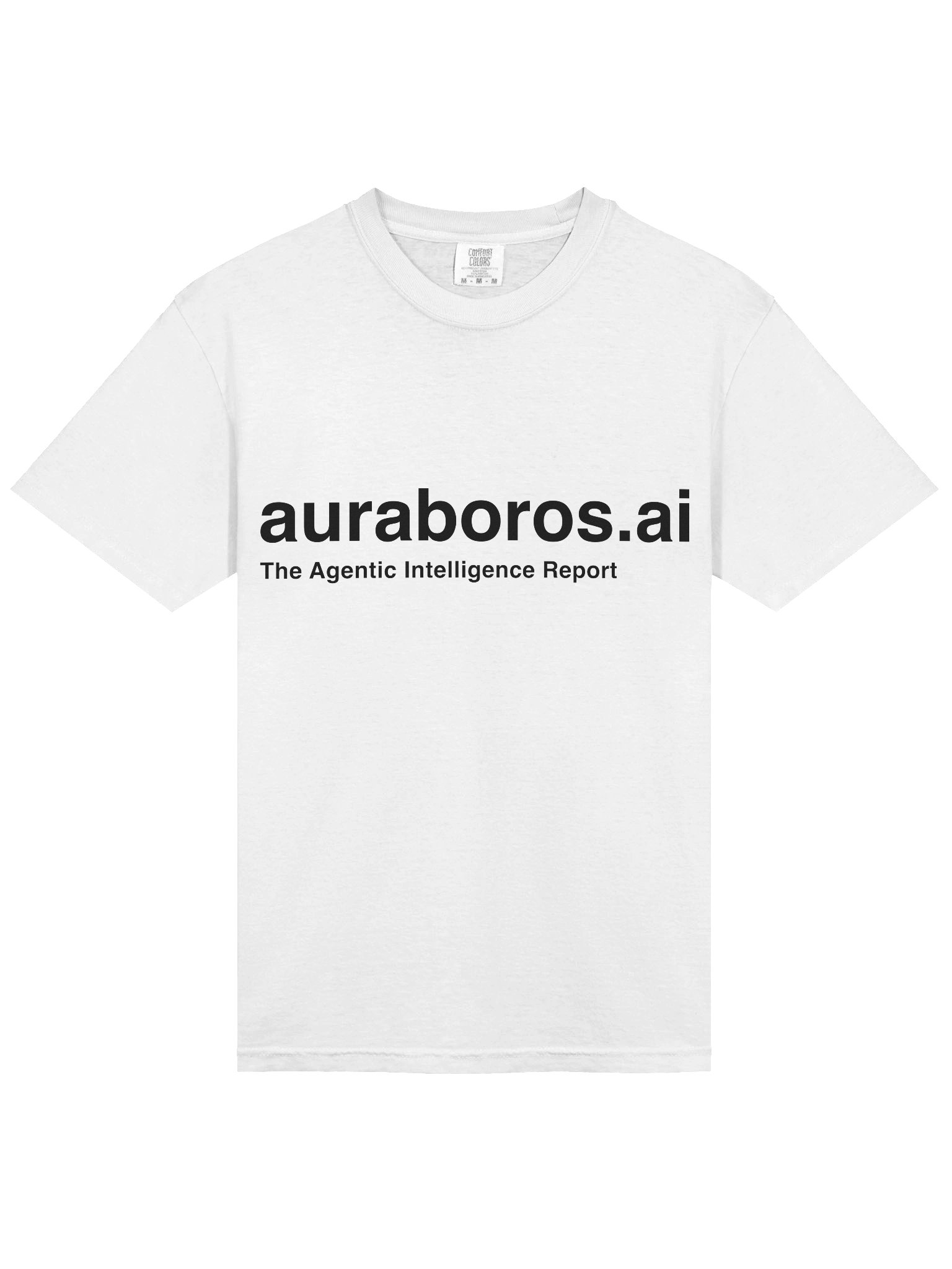 auraboros.ai Classic White T-Shirt product image (3)