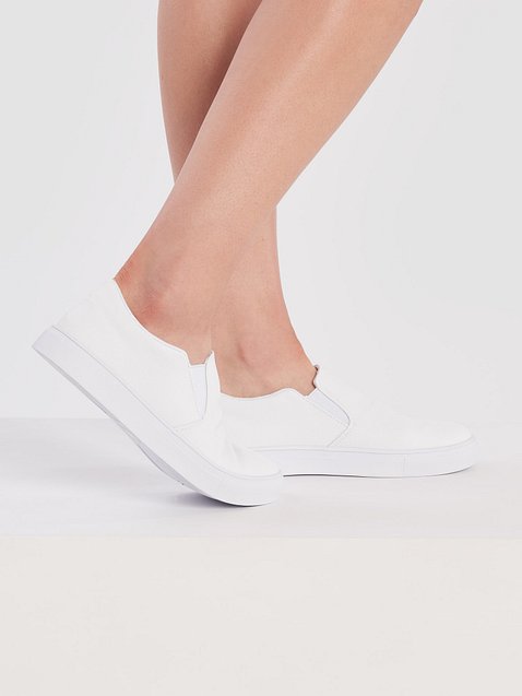Photo showing Women's Slip-On Canvas Shoes