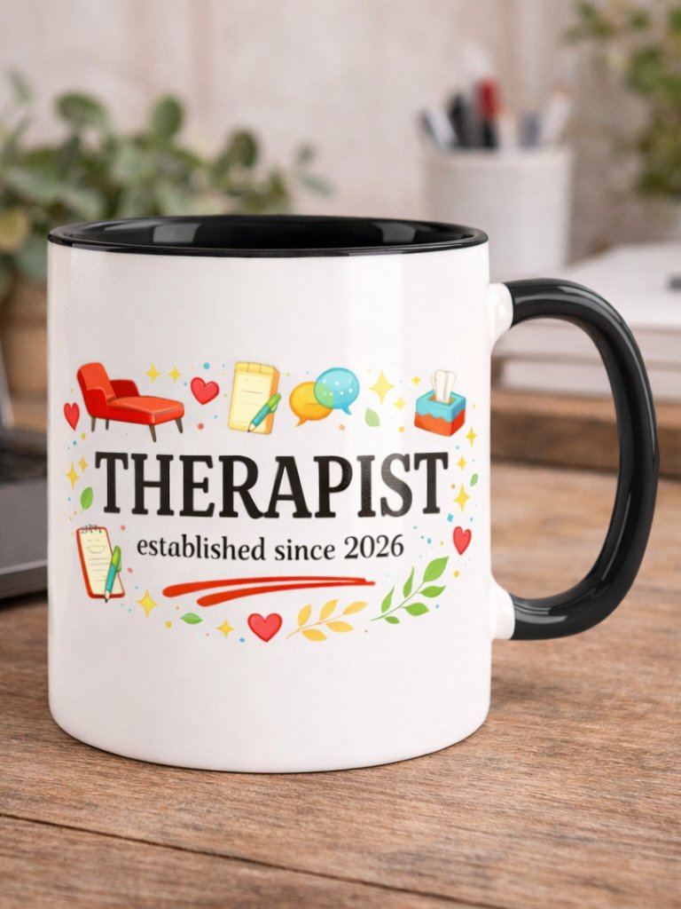 Therapist Established Since 2026 Ceramic Mug product image (1)