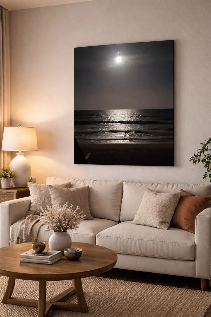 Where the Light Meets the Sea - Canvas product image (4)