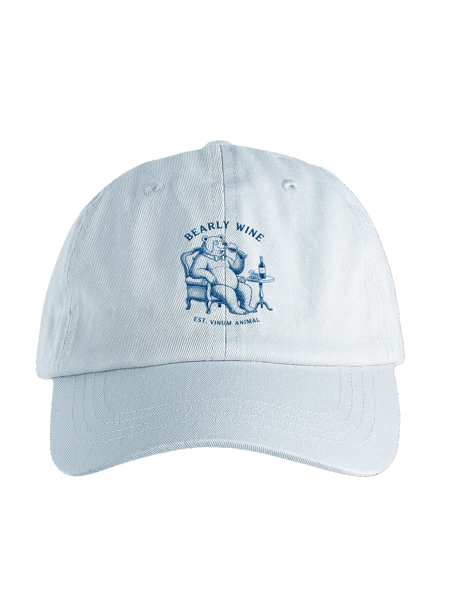 Bearly Wine Vintage Bear Drinking Wine Funny Pun Bar Art Hat product image (25)