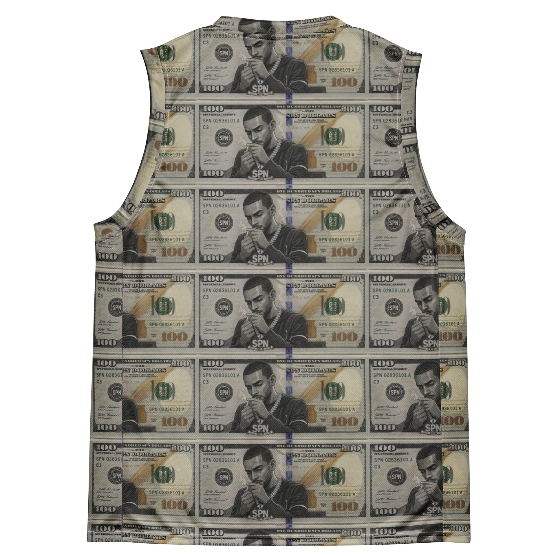 S.P.N All-Over Prizzo $ Basketball Jersey product image (4)