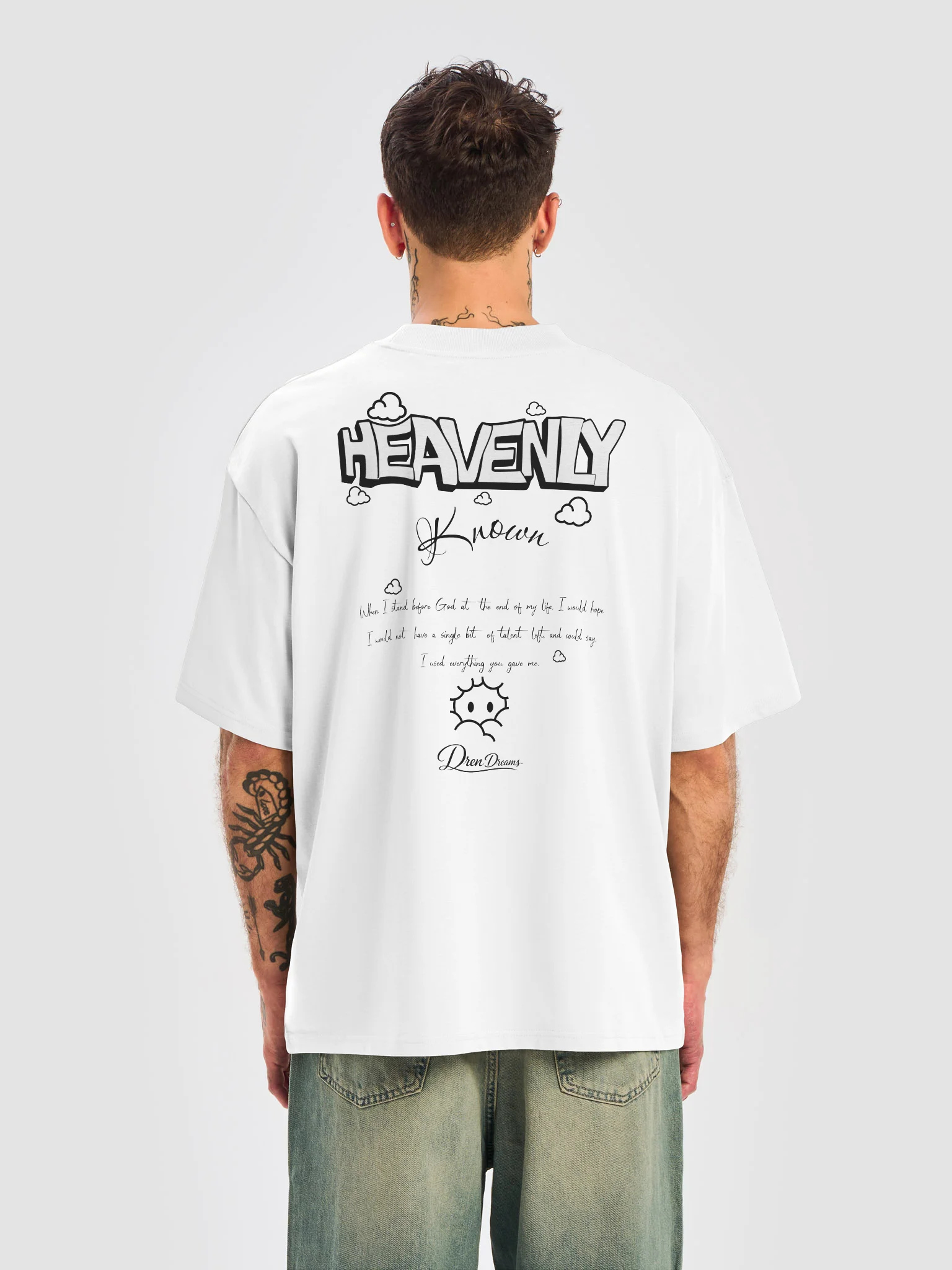 Heavenly Known Oversized Tee product image (6)