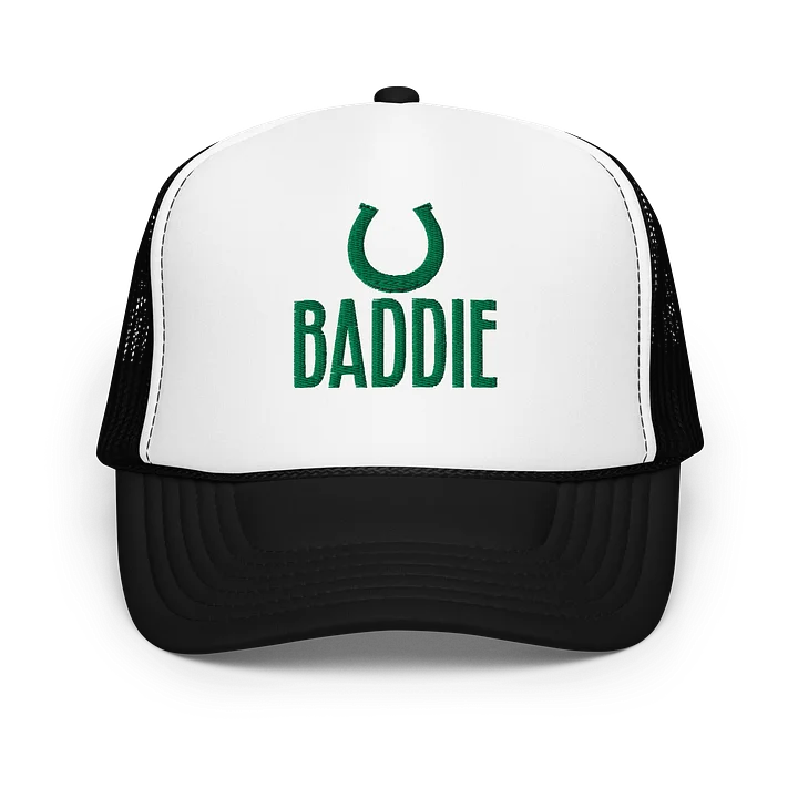 BADDIE IRISH Foam Trucker Hat product image (1)