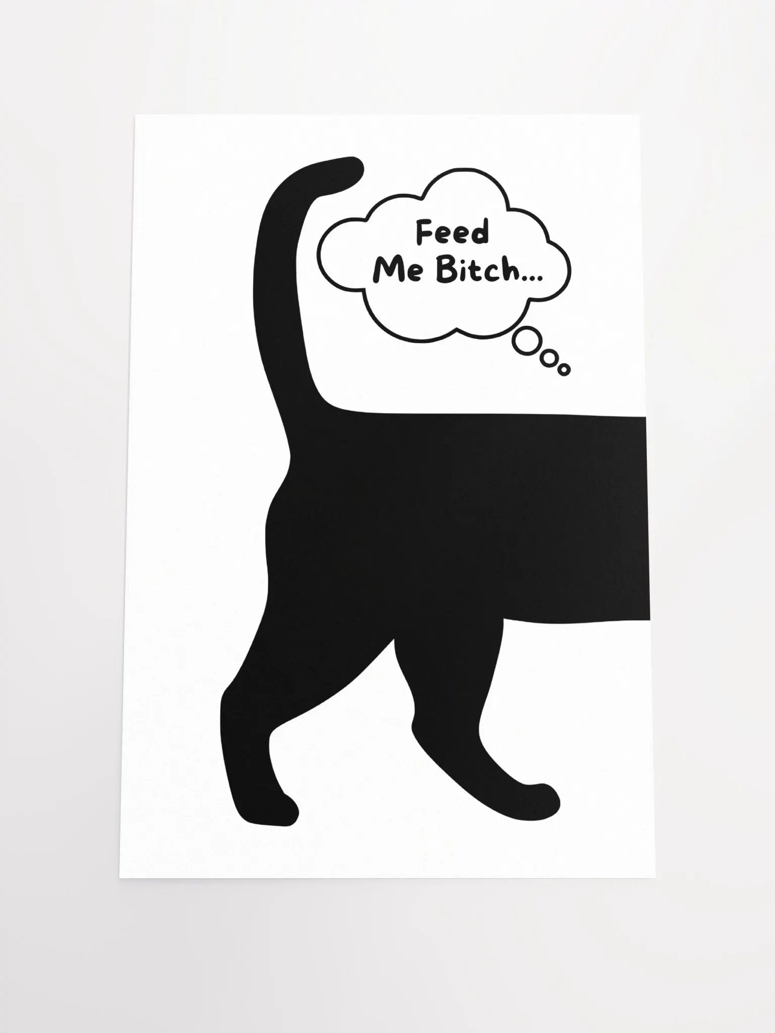 Cat Wall Art Poster 