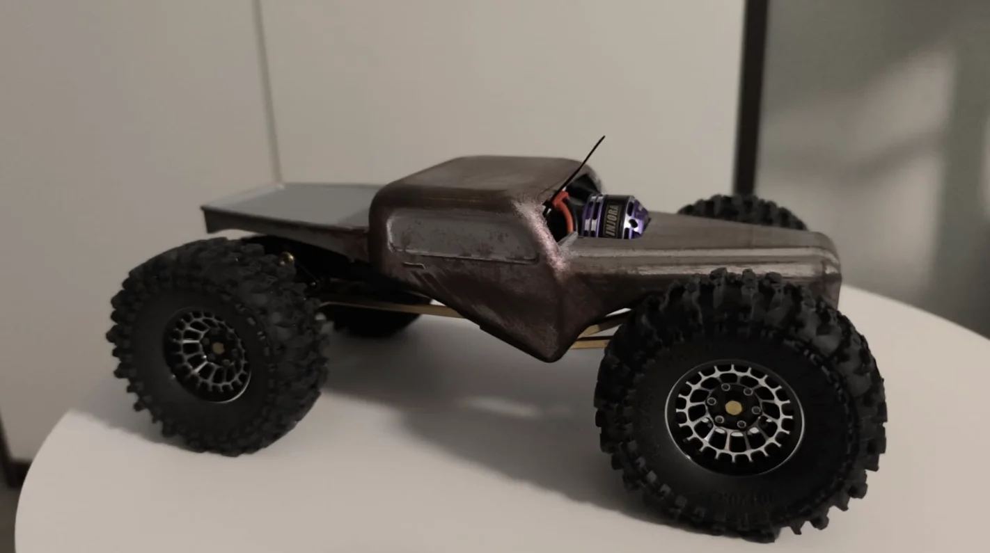 SCX24 Pickup Body shopped and trimmed product image (5)